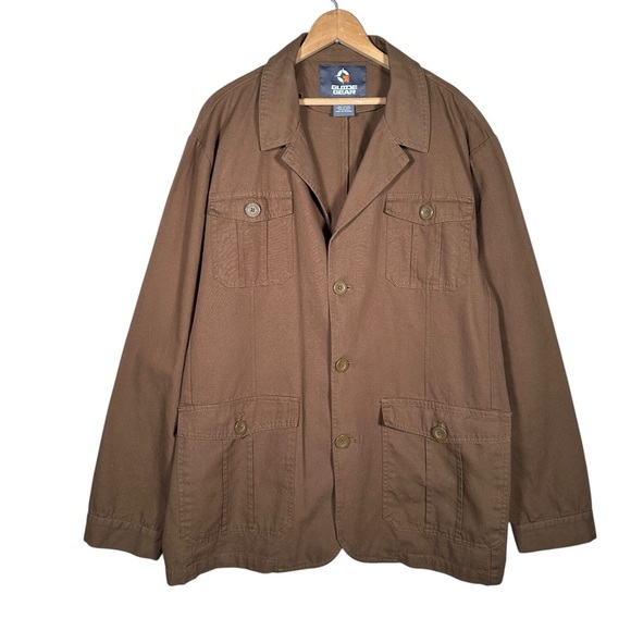 VINTAGE Duck Canvas Sportsman's Field Jacket Barn Coat - Picture 4 of 9